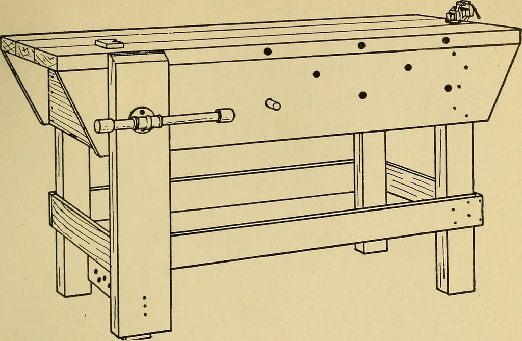 An illustration from Handicraft for handy boys; practical plans for work and play, with many ideas for earning money, 1911, leaf 40
