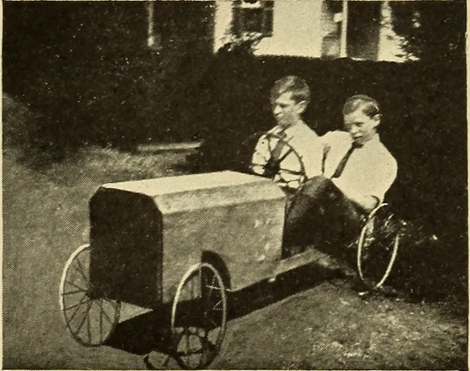 An illustration from Handicraft for handy boys; practical plans for work and play, with many ideas for earning money, 1911, leaf 432