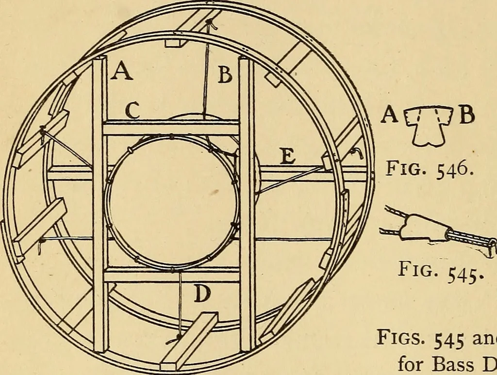 An illustration from Handicraft for handy boys; practical plans for work and play, with many ideas for earning money, 1911, leaf 501
