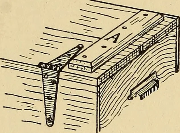 An illustration from Handicraft for handy boys; practical plans for work and play, with many ideas for earning money, 1911, leaf 67