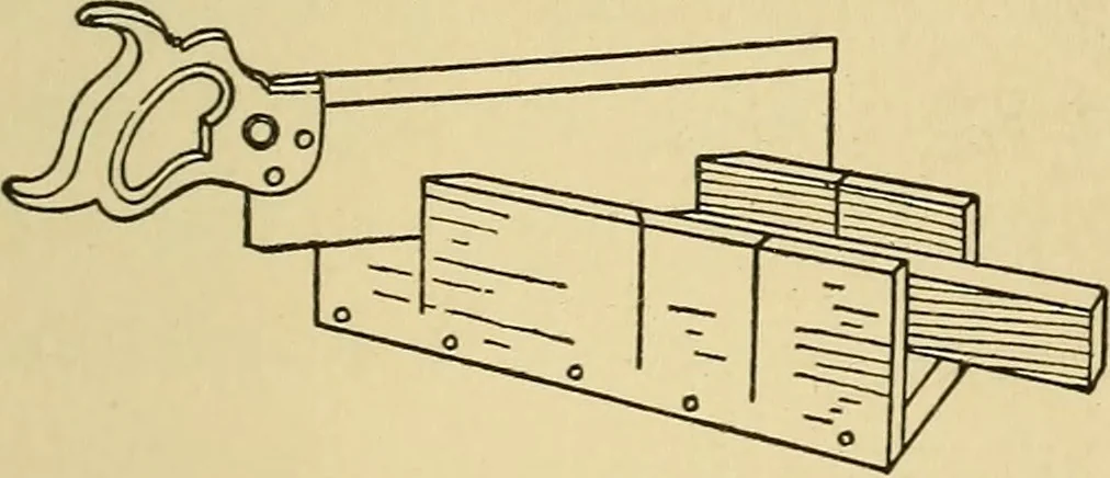 An illustration from Handicraft for handy boys; practical plans for work and play, with many ideas for earning money, 1911, leaf 74