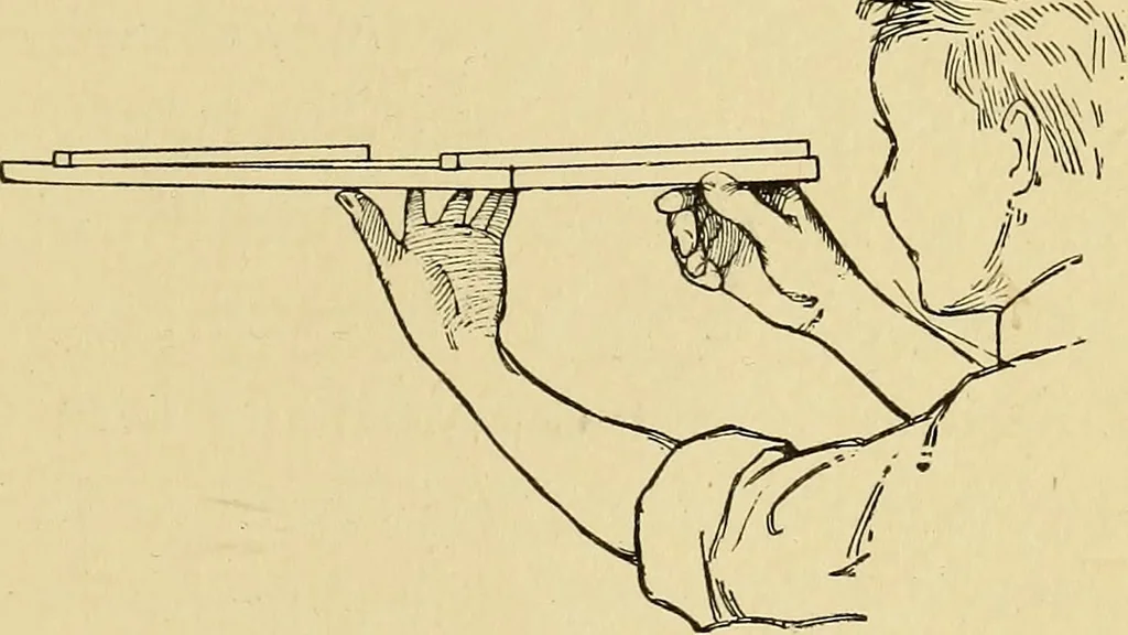 An illustration from Handicraft for handy boys; practical plans for work and play, with many ideas for earning money, 1911, leaf 90