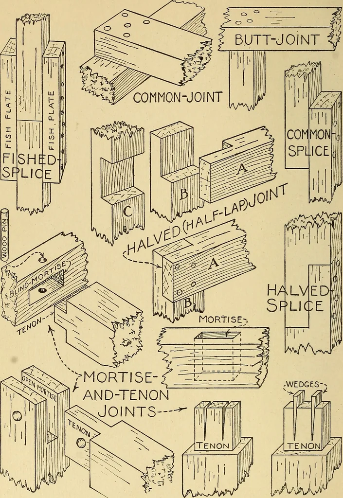 An illustration from Handicraft for handy boys; practical plans for work and play, with many ideas for earning money, 1911, leaf 93