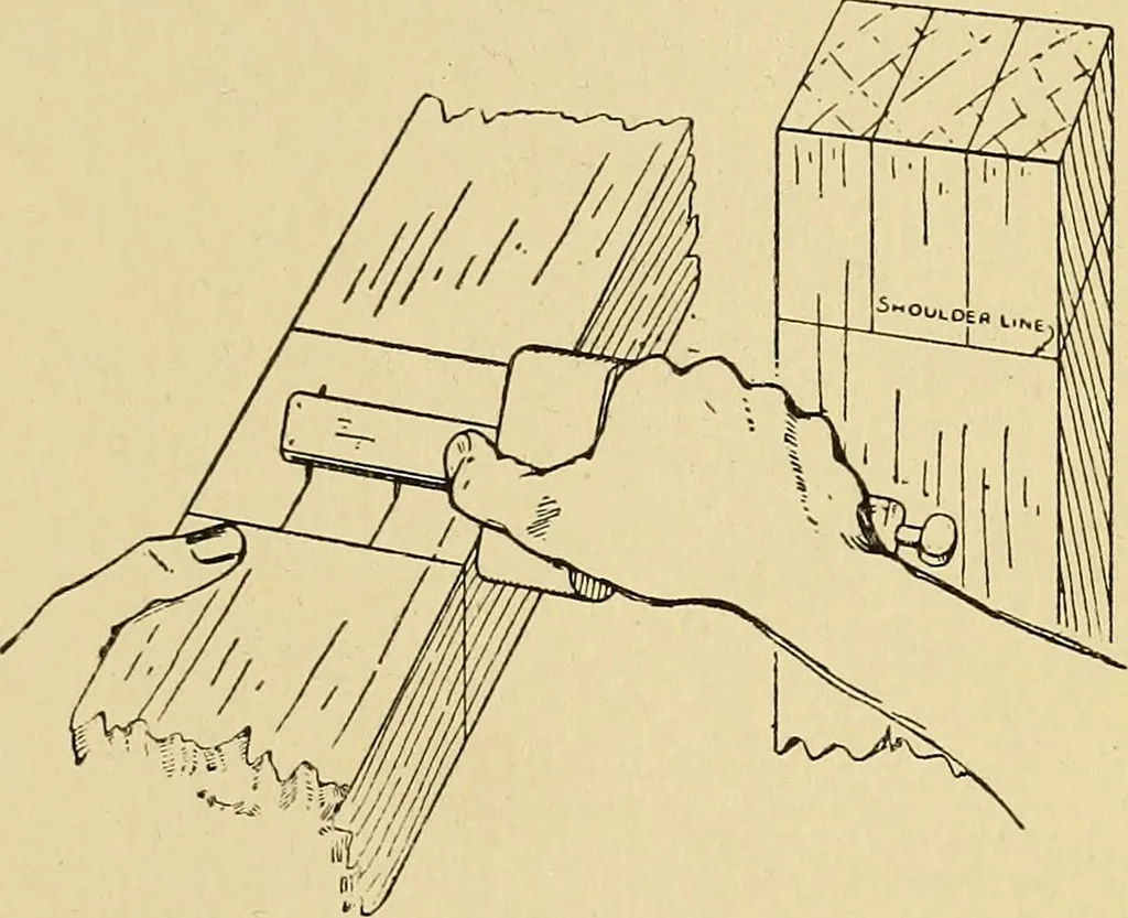 An illustration from Handicraft for handy boys; practical plans for work and play, with many ideas for earning money, 1911, leaf 96