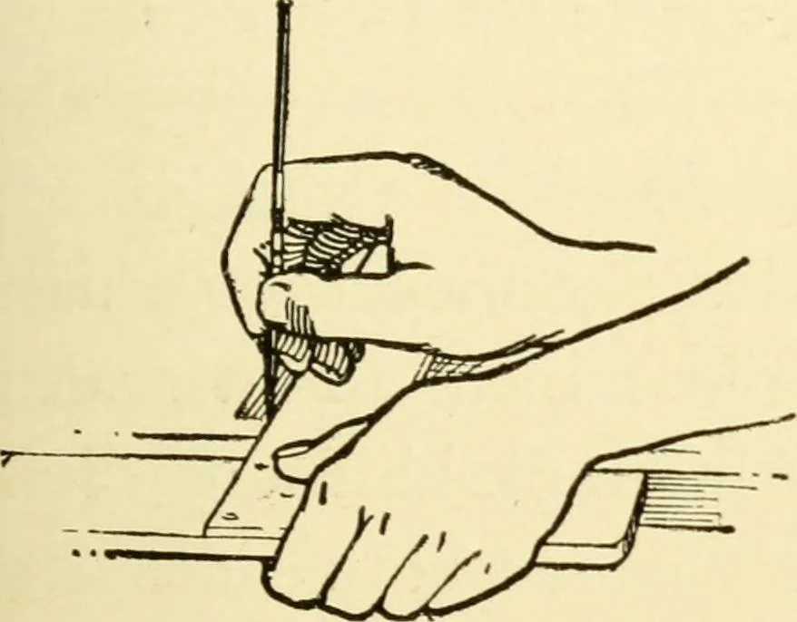 An illustration from Handicraft for handy boys; : practical plans for work and play with many ideas for earning money,, 1911, leaf 123