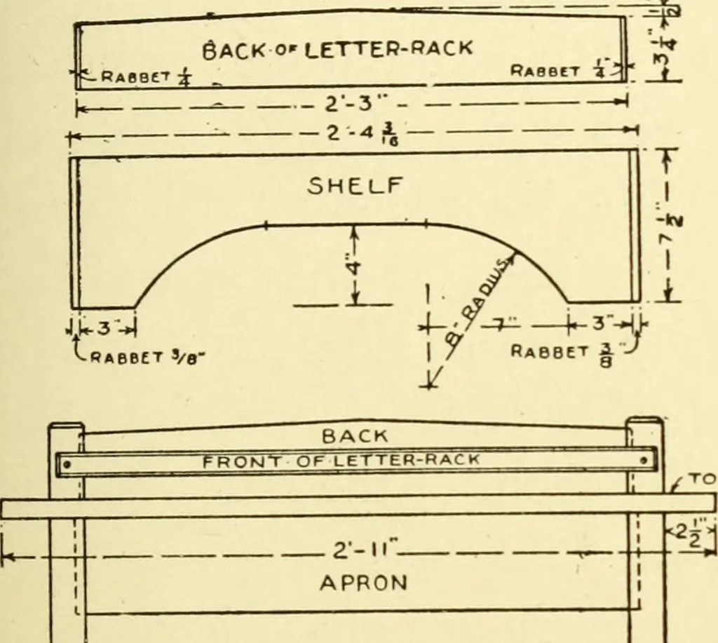 An illustration from Handicraft for handy boys; : practical plans for work and play with many ideas for earning money,, 1911, leaf 167