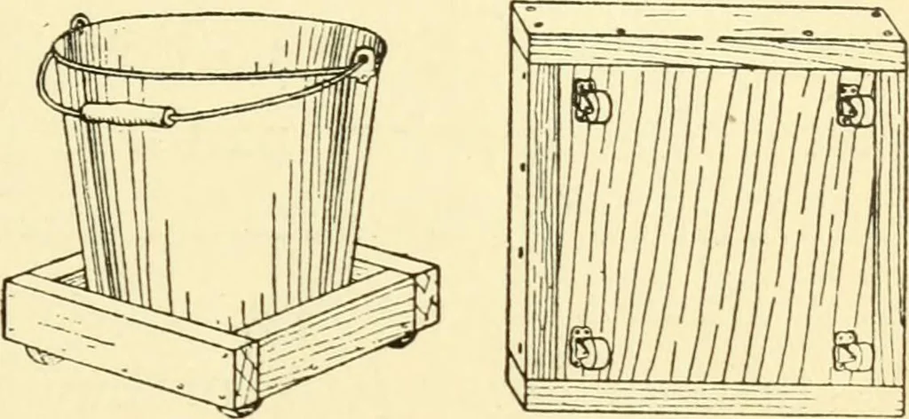 An illustration from Handicraft for handy boys; : practical plans for work and play with many ideas for earning money,, 1911, leaf 185