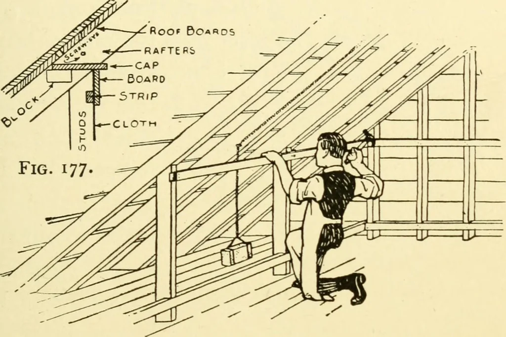 An illustration from Handicraft for handy boys; : practical plans for work and play with many ideas for earning money,, 1911, leaf 193