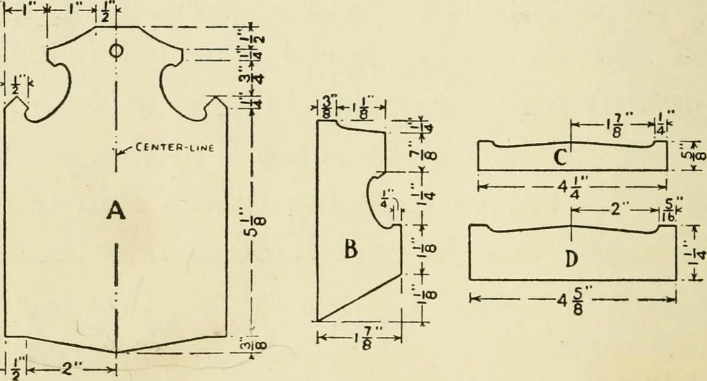 An illustration from Handicraft for handy boys; : practical plans for work and play with many ideas for earning money,, 1911, leaf 234