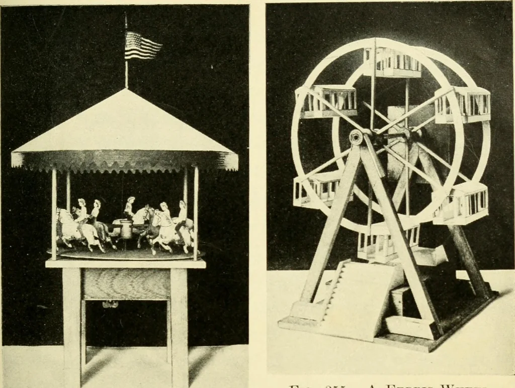 An illustration from Handicraft for handy boys; : practical plans for work and play with many ideas for earning money,, 1911, leaf 239