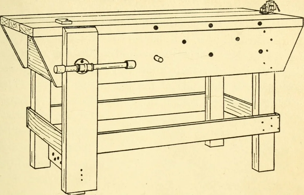 An illustration from Handicraft for handy boys; : practical plans for work and play with many ideas for earning money,, 1911, leaf 33