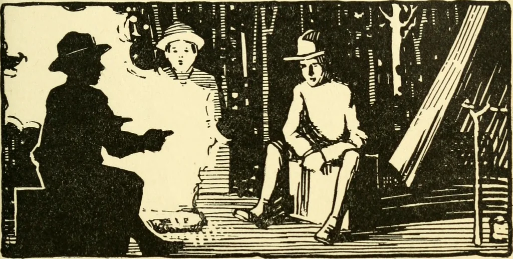 An illustration from Handicraft for handy boys; : practical plans for work and play with many ideas for earning money,, 1911, leaf 345