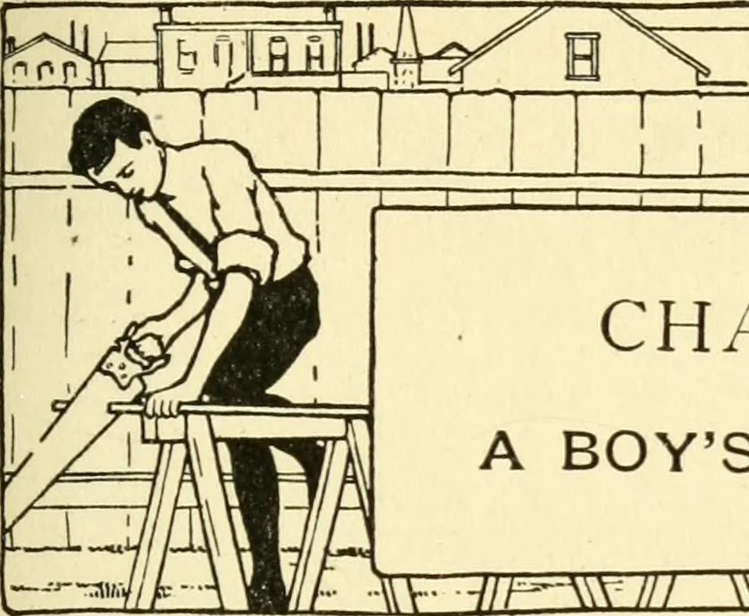 An illustration from Handicraft for handy boys; : practical plans for work and play with many ideas for earning money,, 1911, leaf 379