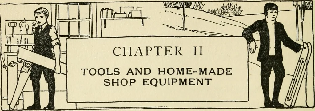 An illustration from Handicraft for handy boys; : practical plans for work and play with many ideas for earning money,, 1911, leaf 42
