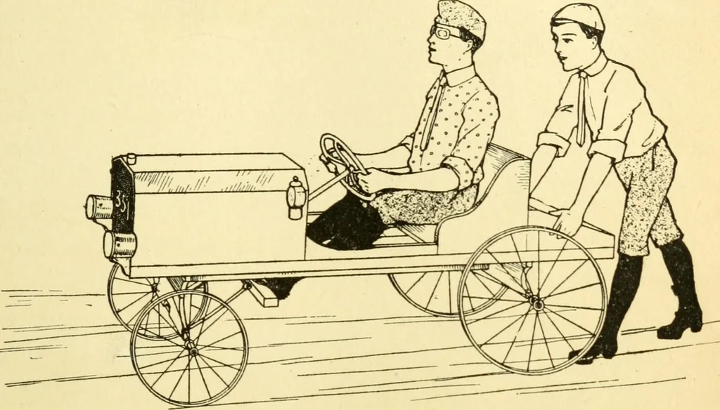 An illustration from Handicraft for handy boys; : practical plans for work and play with many ideas for earning money,, 1911, leaf 421