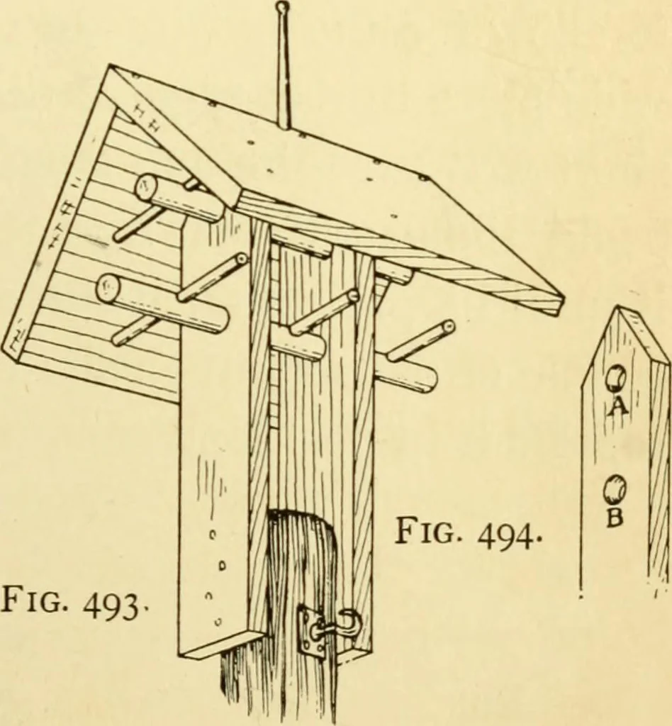 An illustration from Handicraft for handy boys; : practical plans for work and play with many ideas for earning money,, 1911, leaf 447