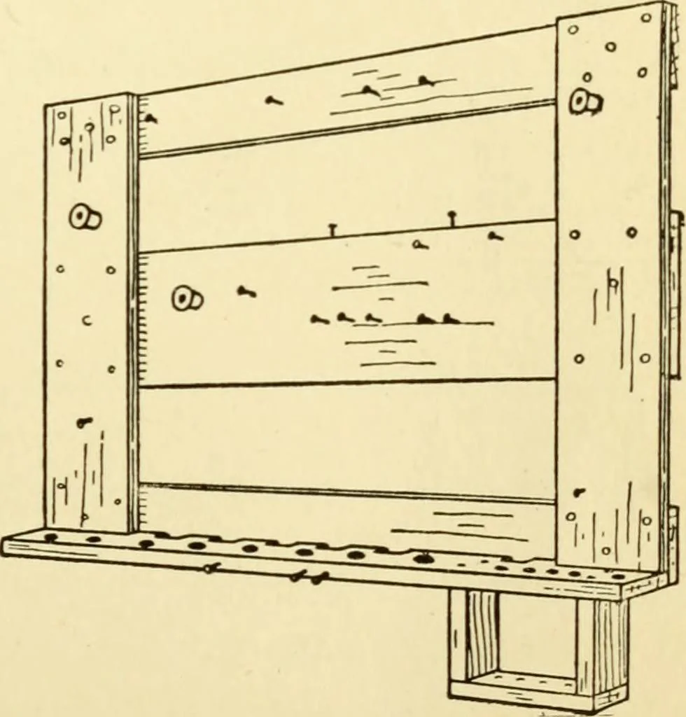 An illustration from Handicraft for handy boys; : practical plans for work and play with many ideas for earning money,, 1911, leaf 61