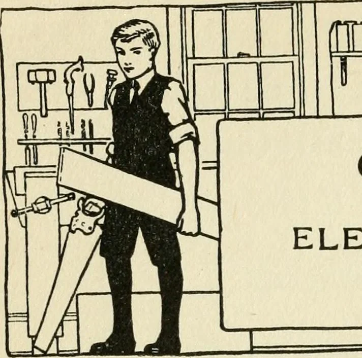 An illustration from Handicraft for handy boys; : practical plans for work and play with many ideas for earning money,, 1911, leaf 70