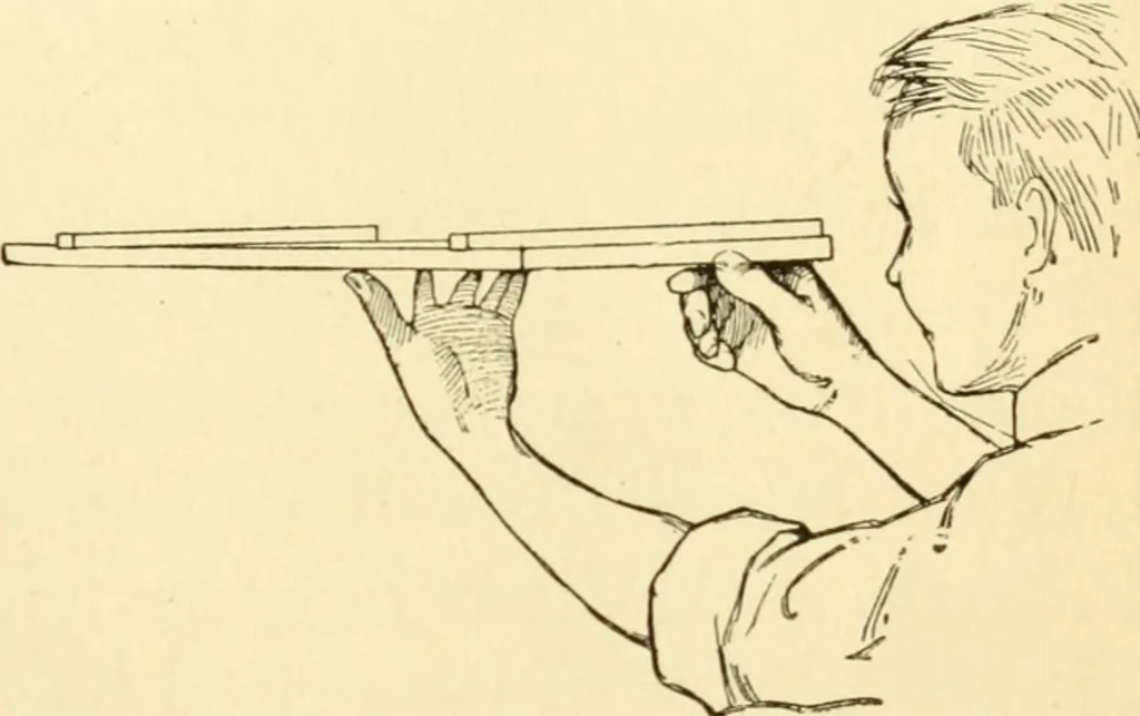 An illustration from Handicraft for handy boys; : practical plans for work and play with many ideas for earning money,, 1911, leaf 83