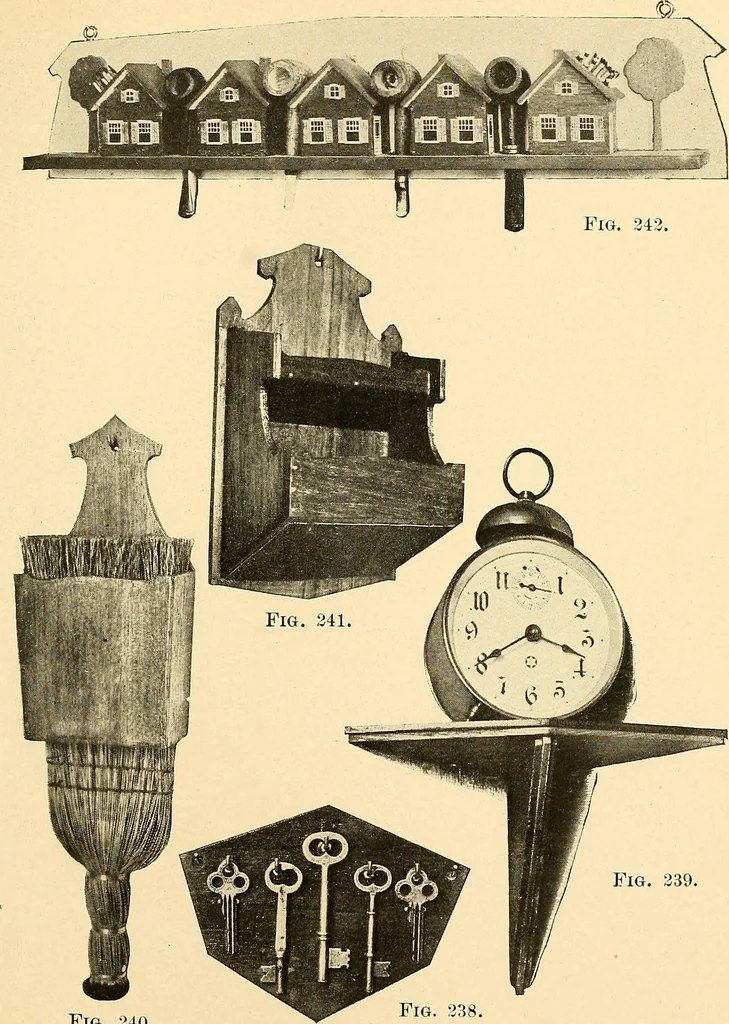 An illustration from Handicraft for handy boys; practical plans for work and play, with many ideas for earning money, 1911, leaf 233
