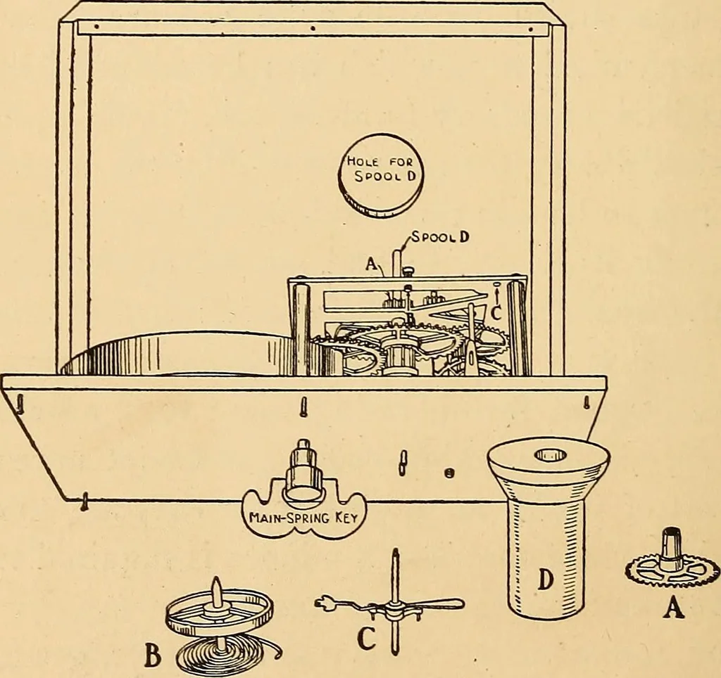 An illustration from Handicraft for handy boys; practical plans for work and play, with many ideas for earning money, 1911, leaf 240