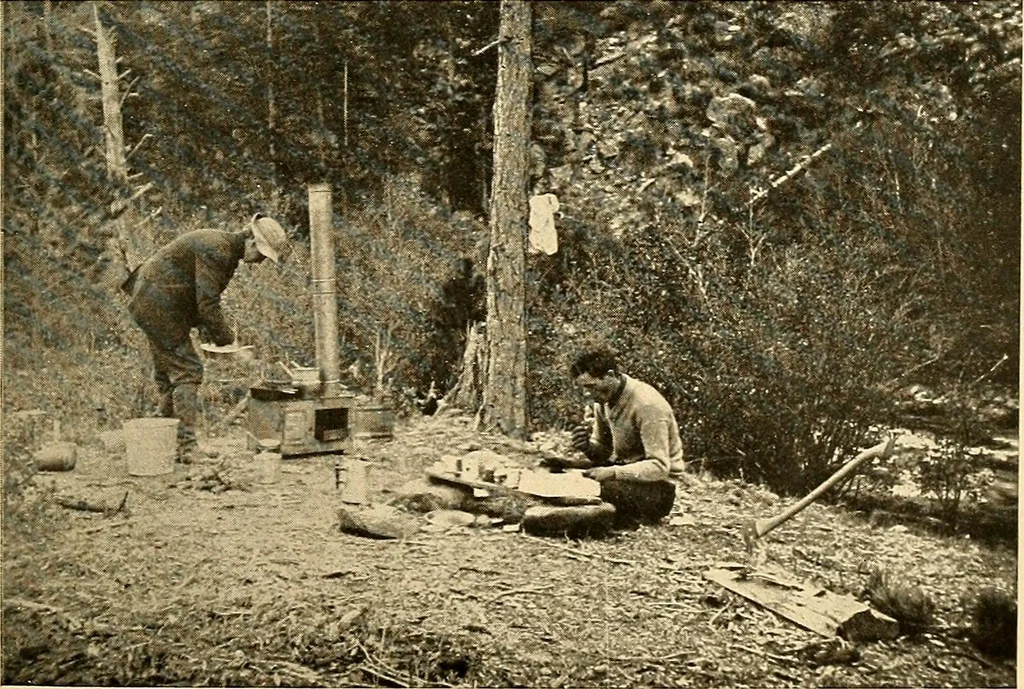An illustration from Handicraft for handy boys; practical plans for work and play, with many ideas for earning money, 1911, leaf 405