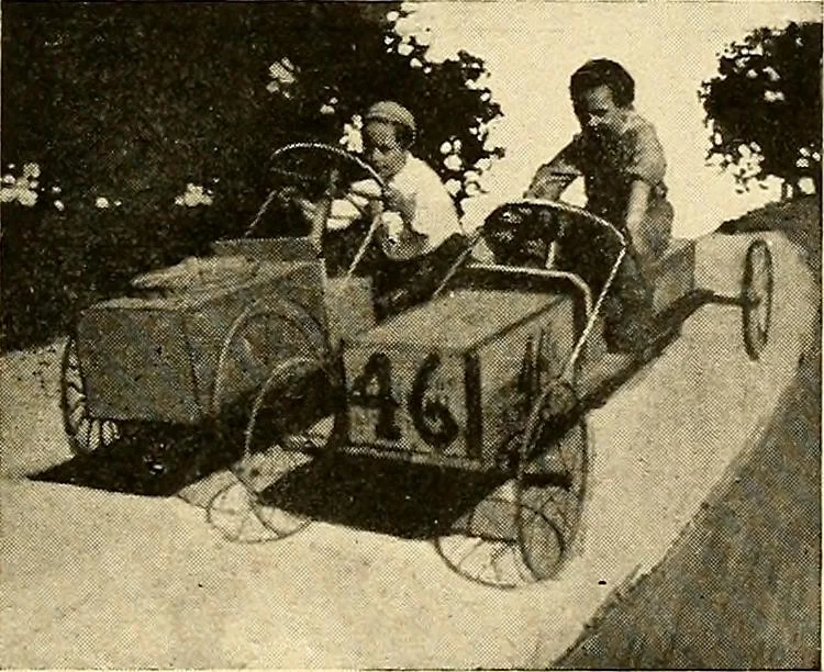 An illustration from Handicraft for handy boys; practical plans for work and play, with many ideas for earning money, 1911, leaf 431