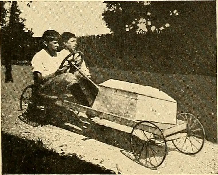 An illustration from Handicraft for handy boys; practical plans for work and play, with many ideas for earning money, 1911, leaf 431