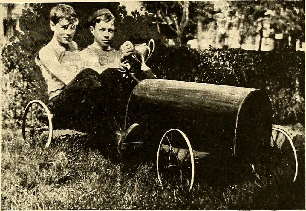 An illustration from Handicraft for handy boys; practical plans for work and play, with many ideas for earning money, 1911, leaf 435