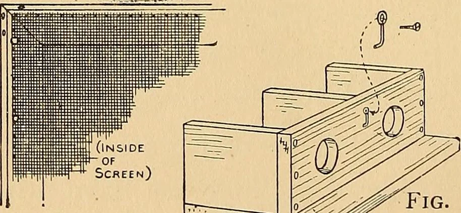 An illustration from Handicraft for handy boys; practical plans for work and play, with many ideas for earning money, 1911, leaf 472