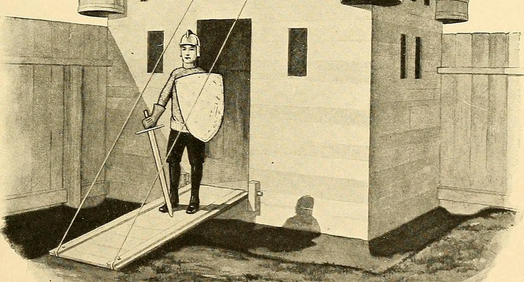 An illustration from Handicraft for handy boys; practical plans for work and play, with many ideas for earning money, 1911, leaf 477