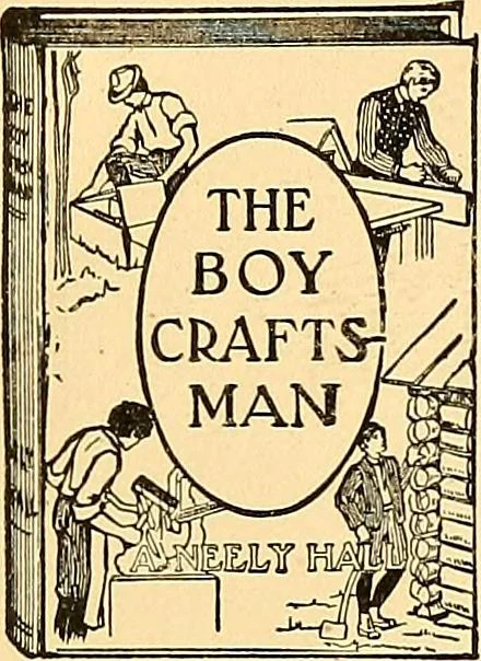 An illustration from Handicraft for handy boys; practical plans for work and play, with many ideas for earning money, 1911, leaf 517