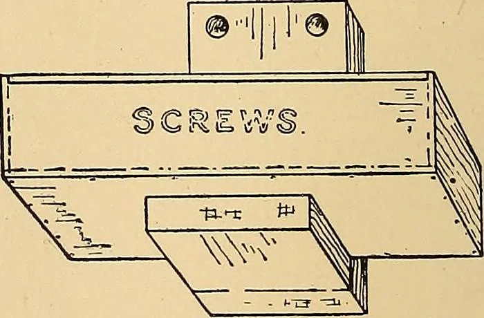 An illustration from Handicraft for handy boys; practical plans for work and play, with many ideas for earning money, 1911, leaf 70