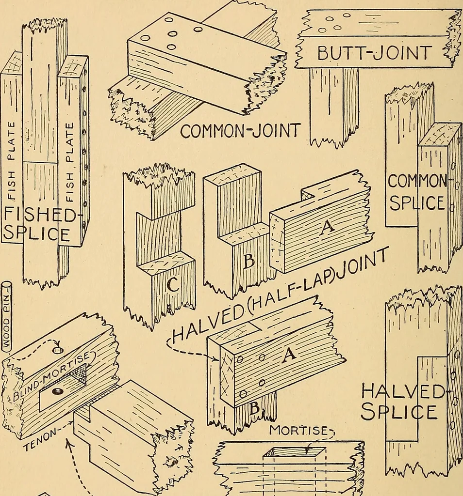 An illustration from Handicraft for handy boys; practical plans for work and play, with many ideas for earning money, 1911, leaf 92