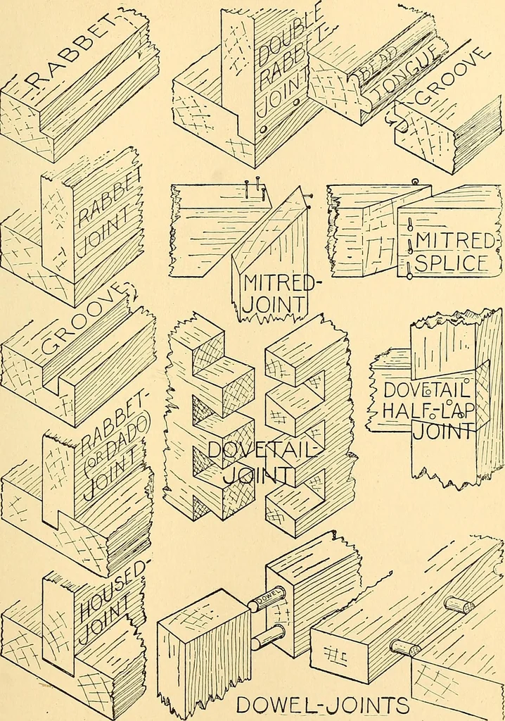 An illustration from Handicraft for handy boys; practical plans for work and play, with many ideas for earning money, 1911, leaf 93