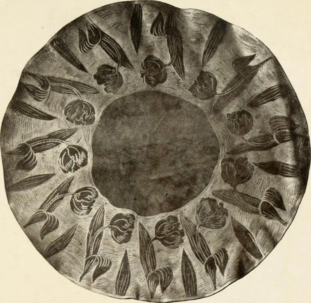 An illustration from Handicrafts in the home, 1910, leaf 135