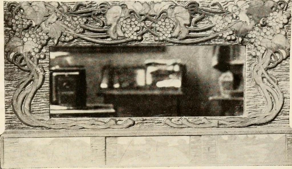 An illustration from Handicrafts in the home, 1910, leaf 147