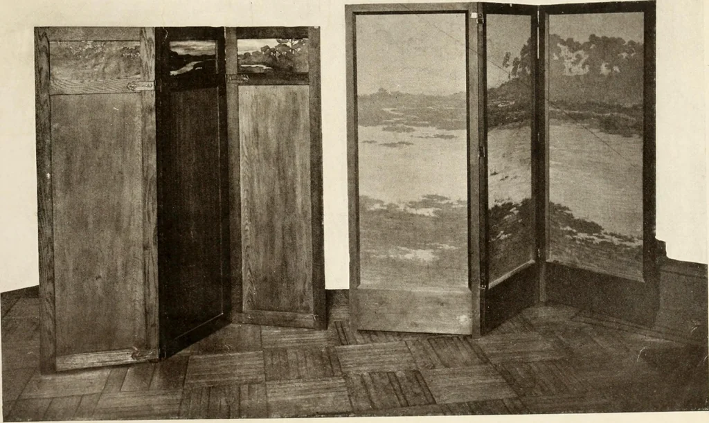 An illustration from Handicrafts in the home, 1910, leaf 183