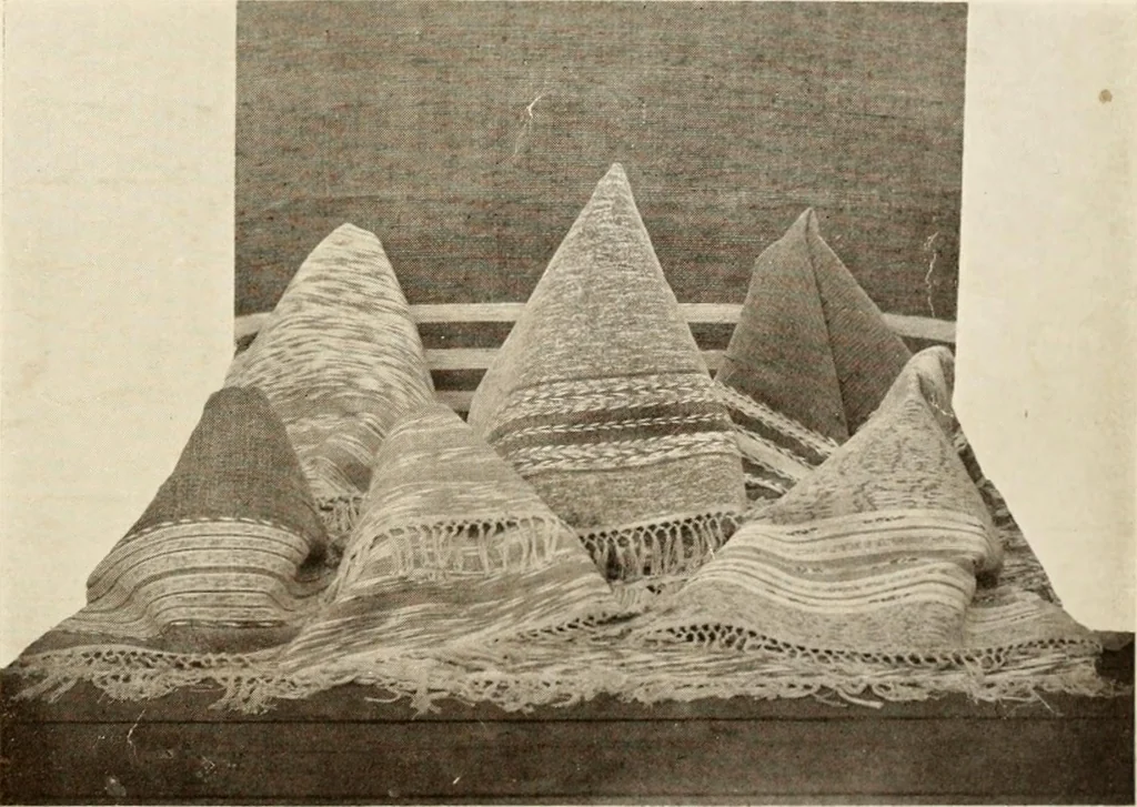 An illustration from Handicrafts in the home, 1910, leaf 203