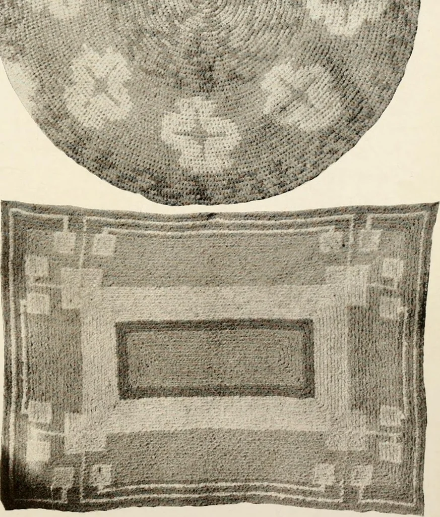 An illustration from Handicrafts in the home, 1910, leaf 233