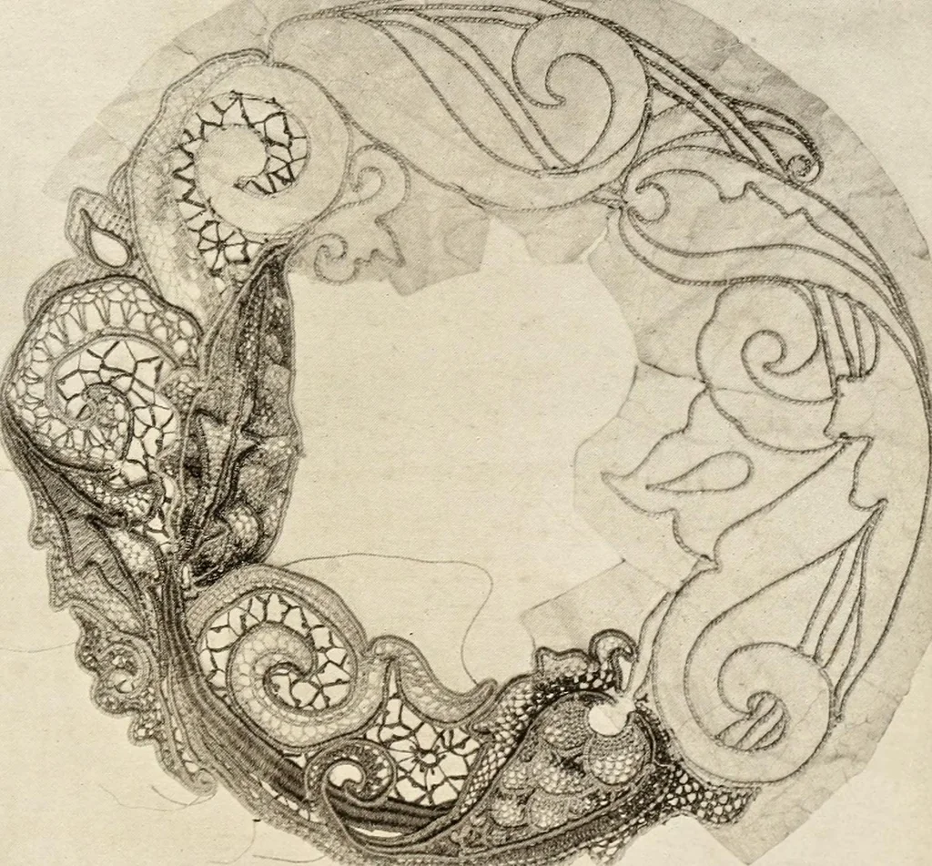 An illustration from Handicrafts in the home, 1910, leaf 263