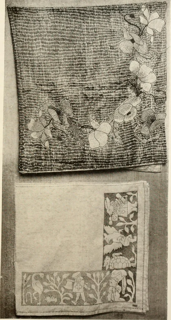 An illustration from Handicrafts in the home, 1910, leaf 289