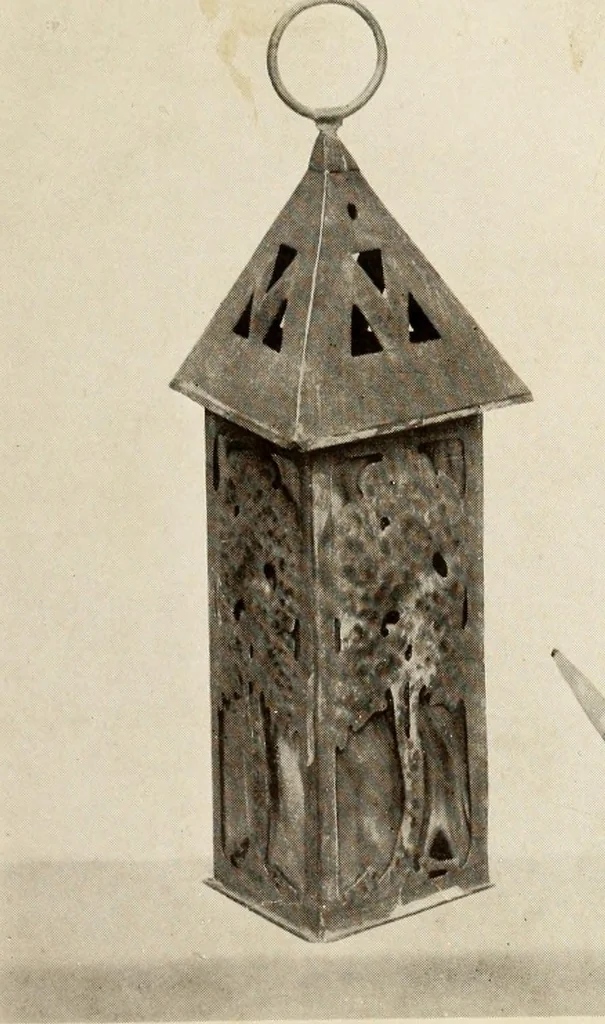 An illustration from Handicrafts in the home, 1910, leaf 31