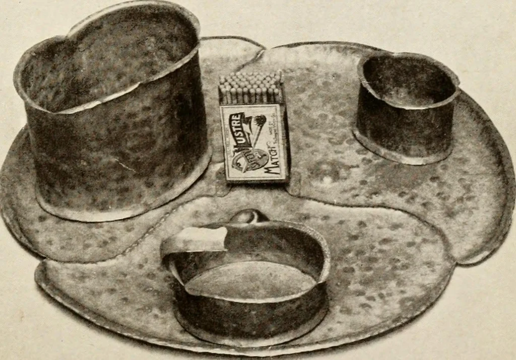 An illustration from Handicrafts in the home, 1910, leaf 49