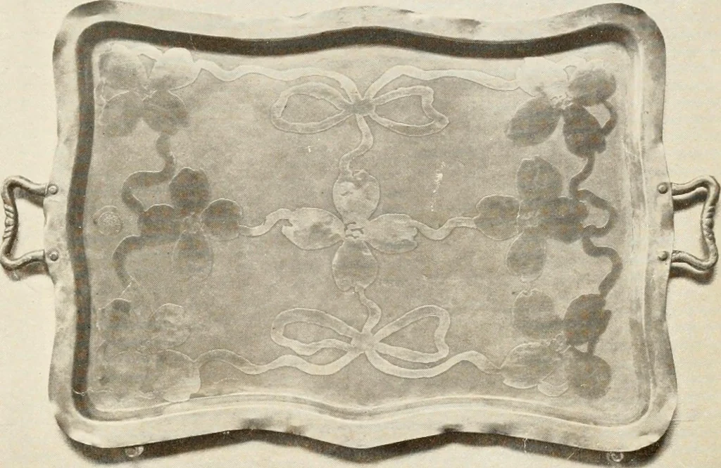 An illustration from Handicrafts in the home, 1910, leaf 53
