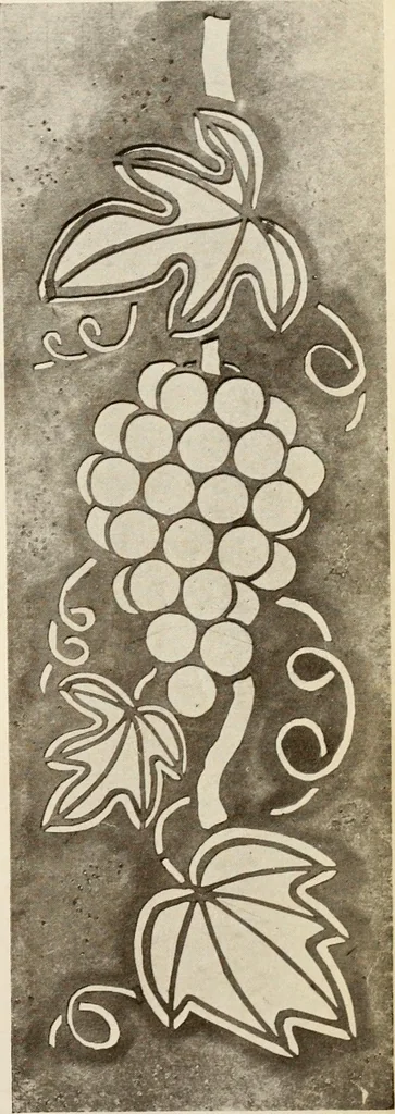 An illustration from Handicrafts in the home, 1910, leaf 93
