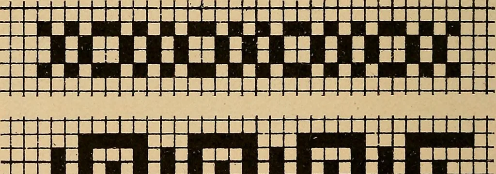 An illustration from Hand-loom weaving; a manual for school and home, 1902, leaf 118