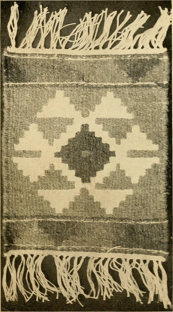 An illustration from Hand-loom weaving; a manual for school and home, 1902, leaf 127