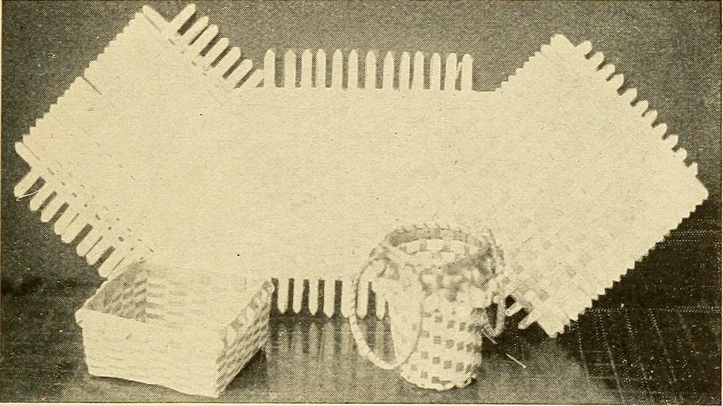 An illustration from Hand-loom weaving; a manual for school and home, 1902, leaf 39