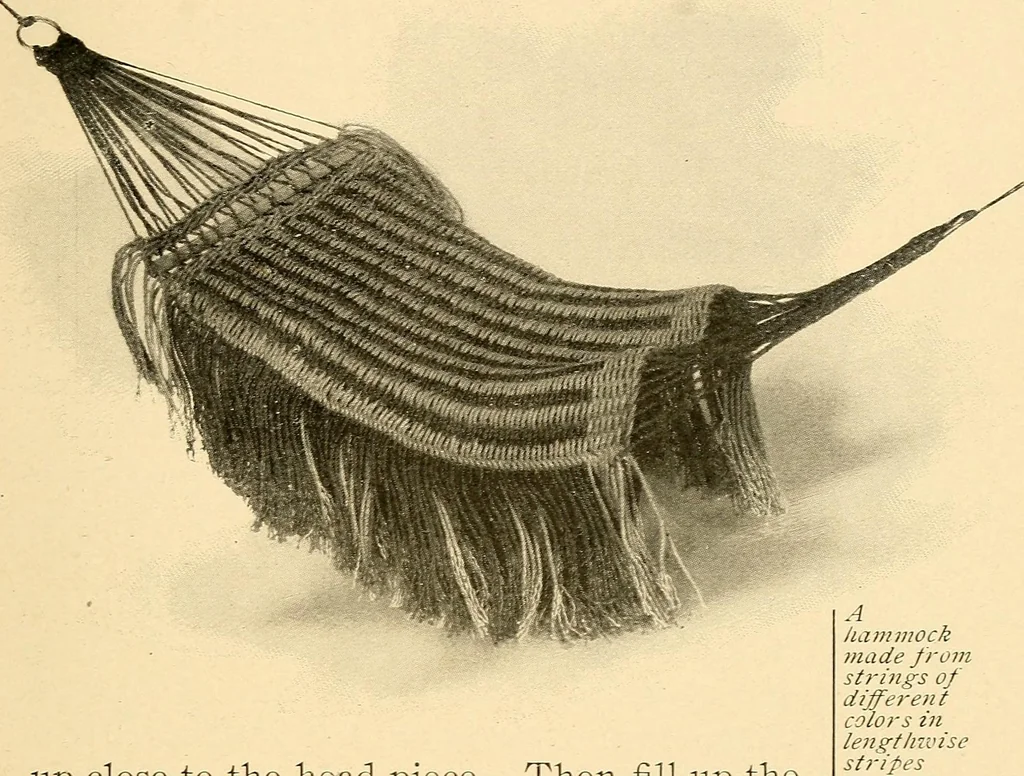 An illustration from Hand-loom weaving; a manual for school and home, 1902, leaf 95